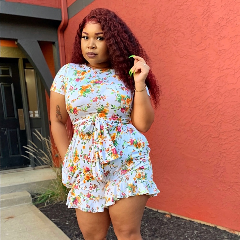 Floral romper